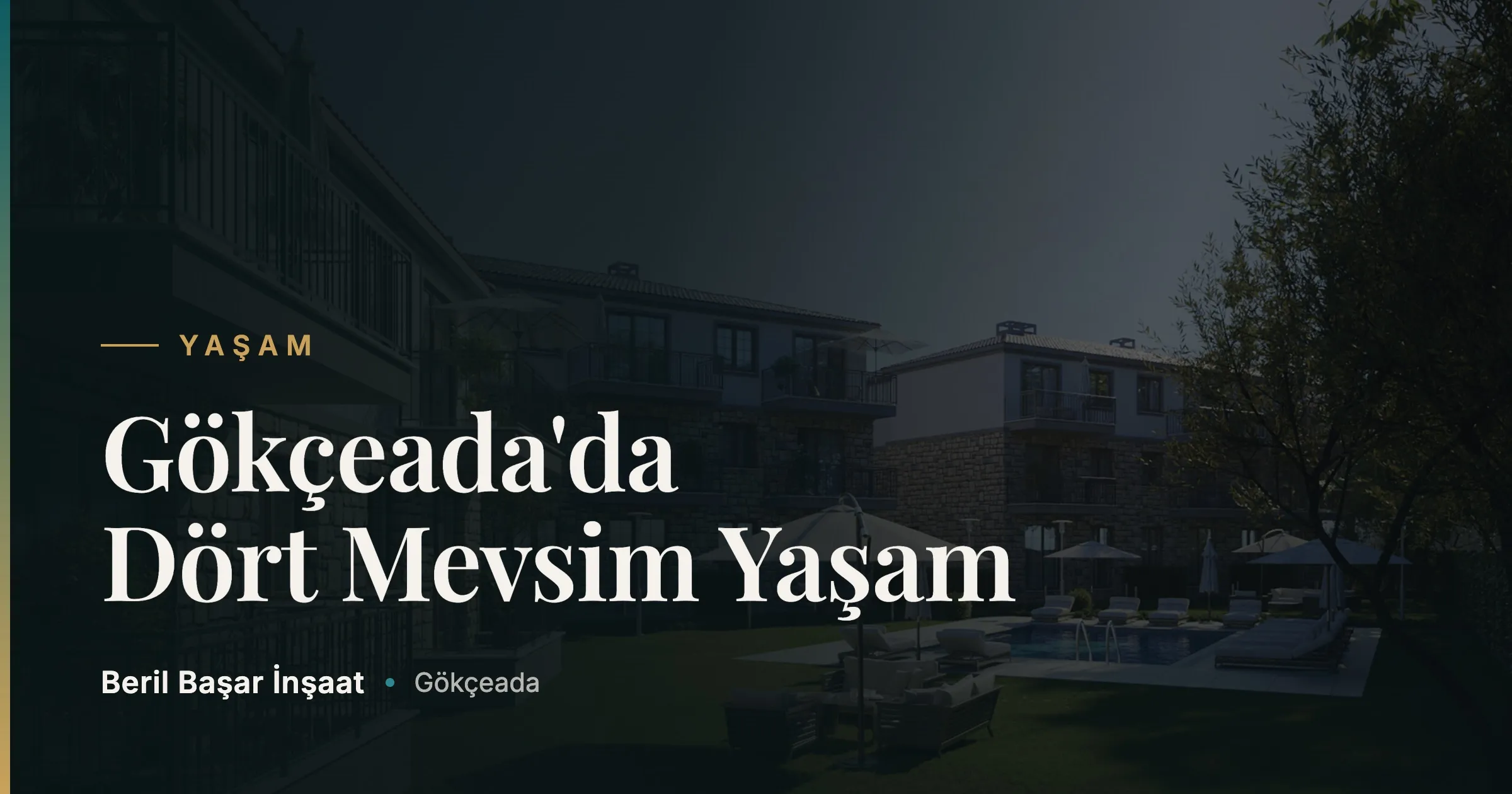 Gökçeada'da Dört Mevsim Yaşam